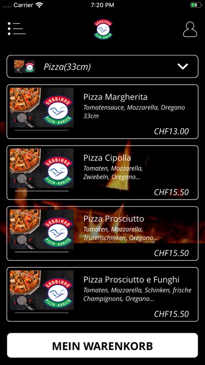 Pizza Kurier Gabbiano