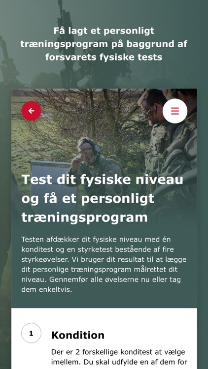 Træn med Forsvaret