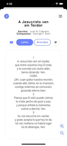 Captura 7 Himnario MMM iphone