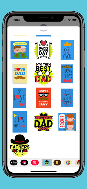 Fathers Day stickers for text(圖2)-速報App