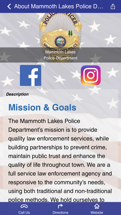 Mammoth Lakes PD screenshot 2