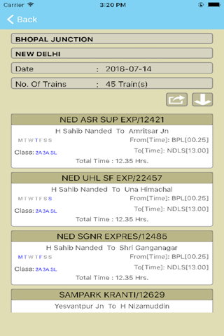 Indian Railway Status Enquiry screenshot 4