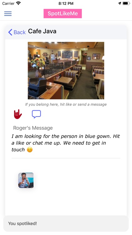 SpotLikeMe screenshot-4