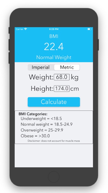 BMI Calculator - Fast & Simple screenshot-3