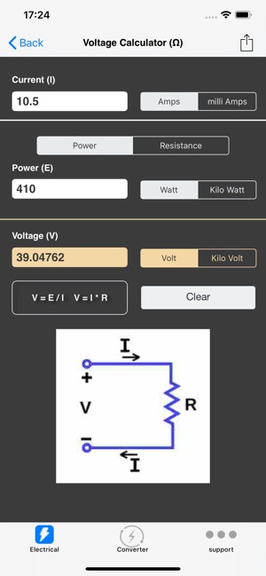 Electrical Calculator lite(圖3)-速報App