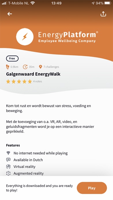 EnergyWalks screenshot 3