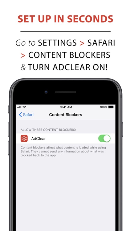 AdClear Plus -adblock&security screenshot-3