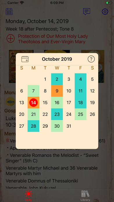 How to cancel & delete Orthodox Christian Calendar+ from iphone & ipad 3