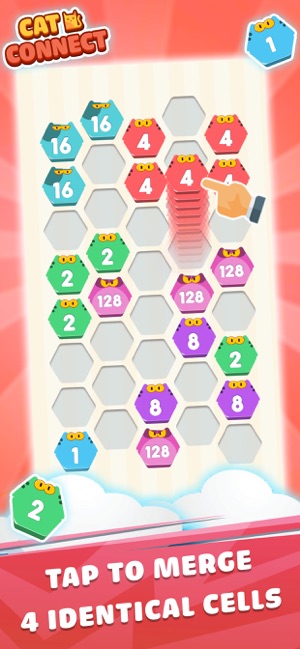 Cat Cell Connect - Hexa Blocks(圖1)-速報App