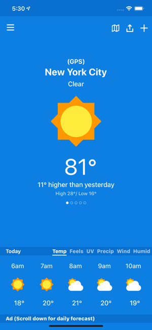 Weather Weather - Live Weather(圖1)-速報App