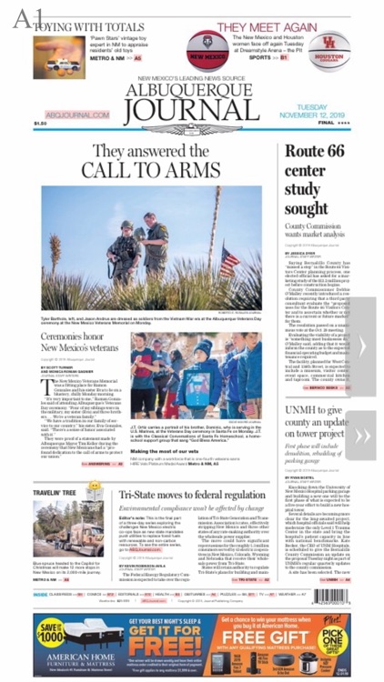 Albuquerque Journal Newspaper