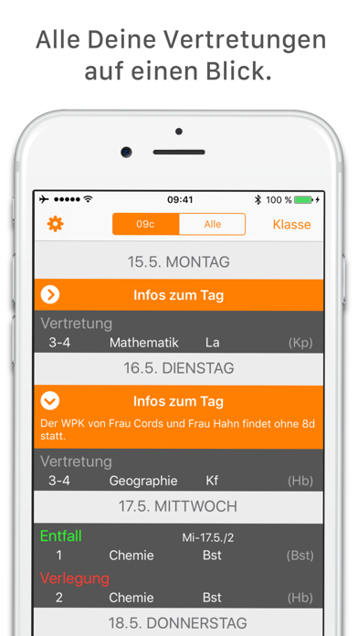 How to cancel & delete Vertreter: Schule Vertretungen from iphone & ipad 2