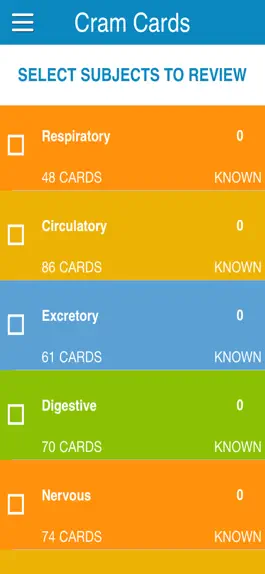 Game screenshot OAT Biology Cram Cards hack