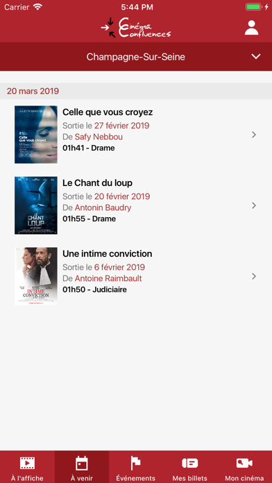 How to cancel & delete Cinéma Confluences from iphone & ipad 4