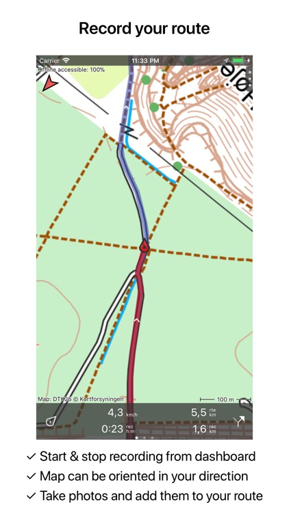 Topo GPS Denmark screenshot-3