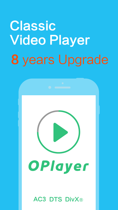 OPlayer - the best video and music media player for iPhone/iPod Screenshot 1