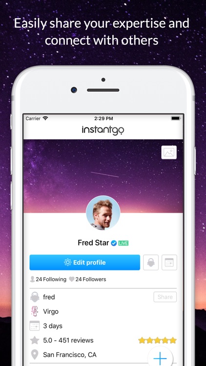 Instantgo: Horoscopes & Tarot screenshot-5