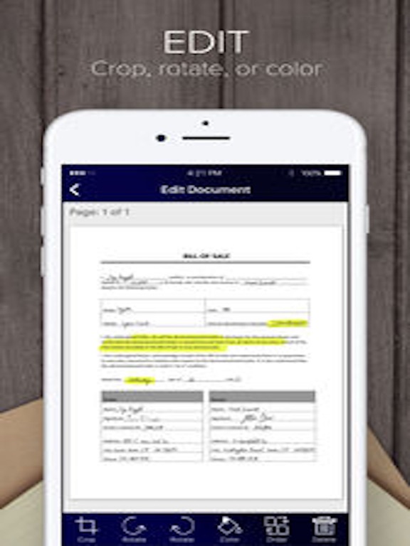 Screenshot #6 pour Scan & Sign PDF Creator+