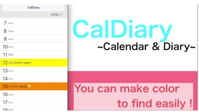 CalDiary - Calendar & Diary - screenshot 3
