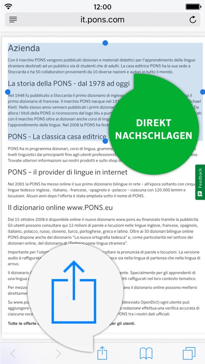 PREMIUM Wörterbuch Italienisch screenshot-3