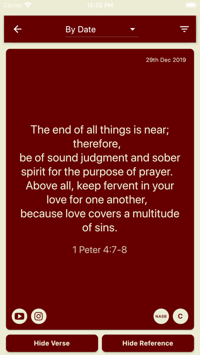 app brings you a collection of prayerfully selected bible verses