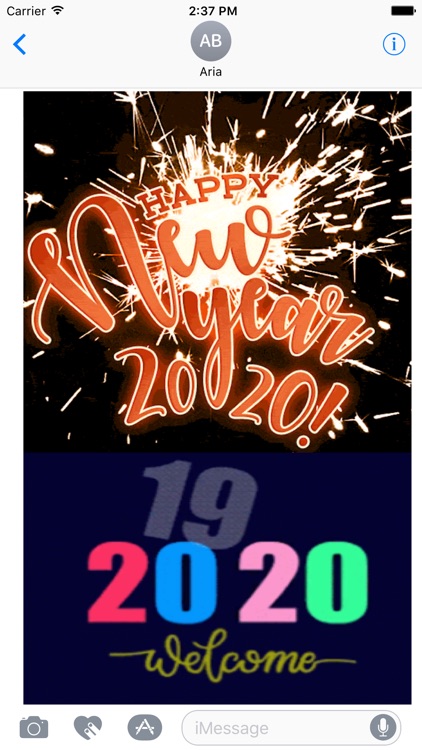 Animated Happy New Year 2020