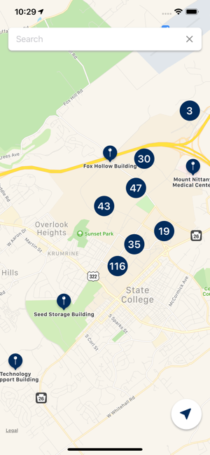 Penn State Campus Maps