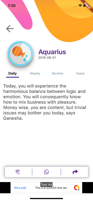 Horoscope Pro with Audio(圖2)-速報App