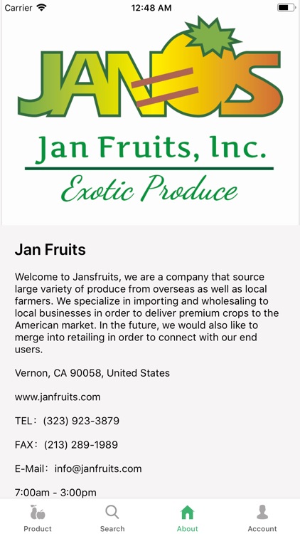 Jan Fruits