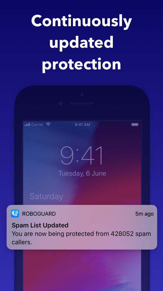 RoboGuard: Spam Call Blocker App for iPhone - Free Download RoboGuard