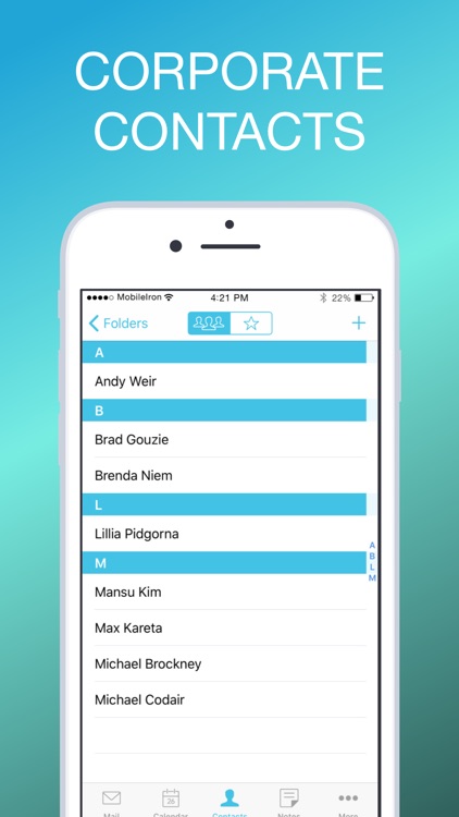 MobileIron Email+