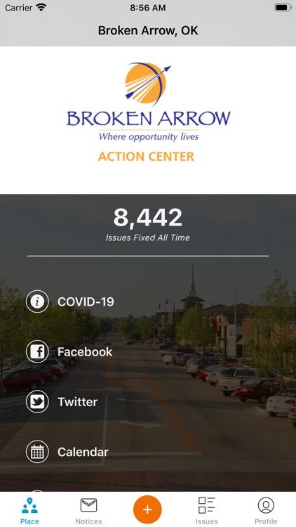 Action Center - Broken Arrow