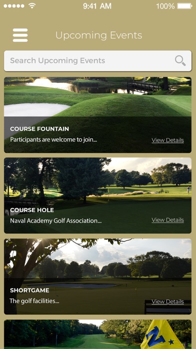 Naval Academy Golf Association screenshot 4