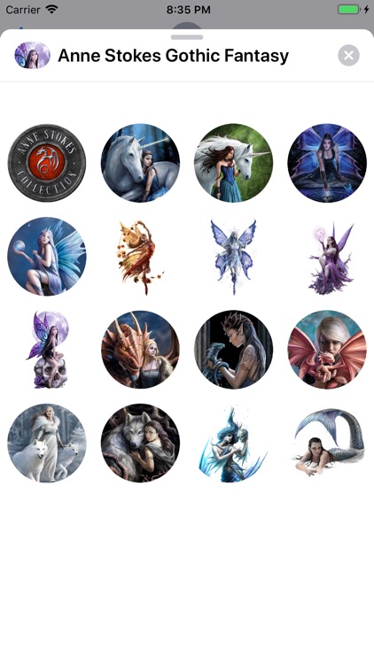 Anne Stokes Beautiful Stickers