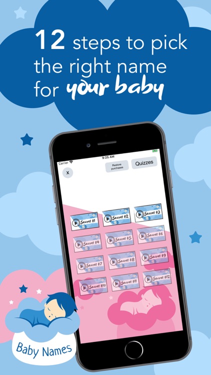 Baby Names A-Z Pregnancy App screenshot-3