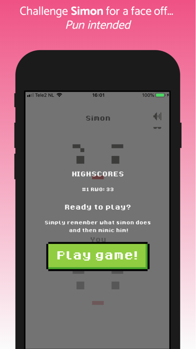 screenshot of Mimic Simon 1