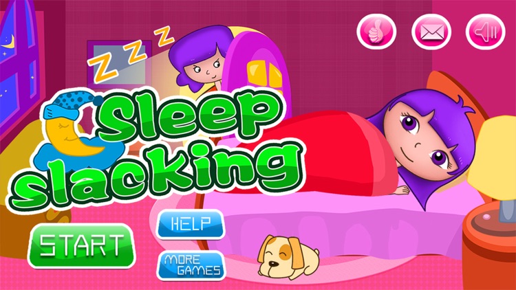 Anna sleep slacking game screenshot-0