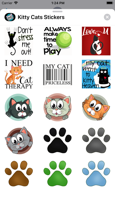 Kitty Cats Stickers screenshot 3