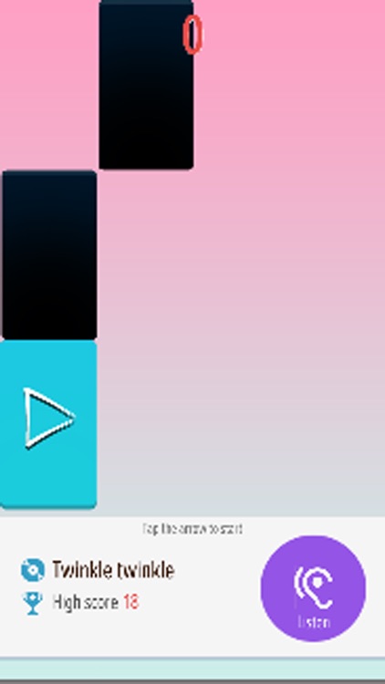 Pink Piano Tiles - Music Games