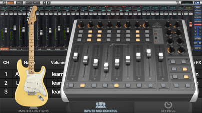Ui MIDI mixer screenshot 3