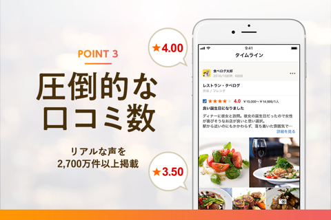 食べログ - 「おいしいお店」が見つかるグルメアプリ screenshot 4