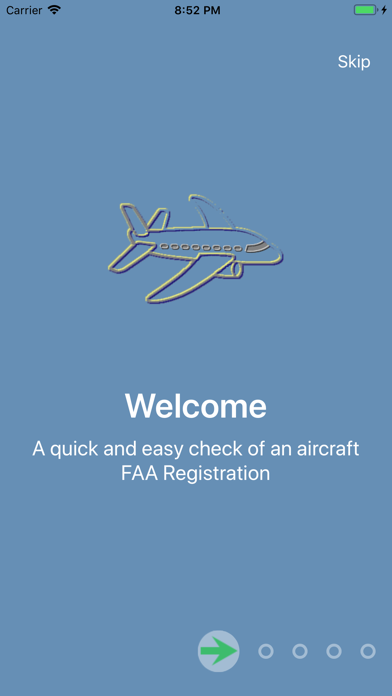 Plane Registry screenshot 1