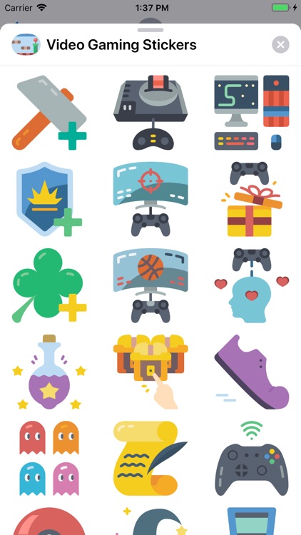 Video Gaming Stickers