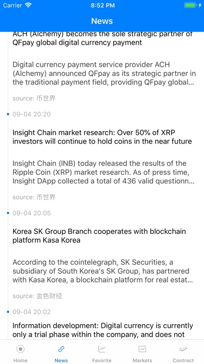 Markets for OKEX&Widget screenshot-5