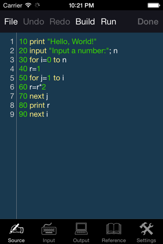 Basic Programming Language - náhled