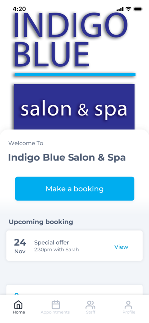 Indigo Blue Salon & Spa(圖1)-速報App