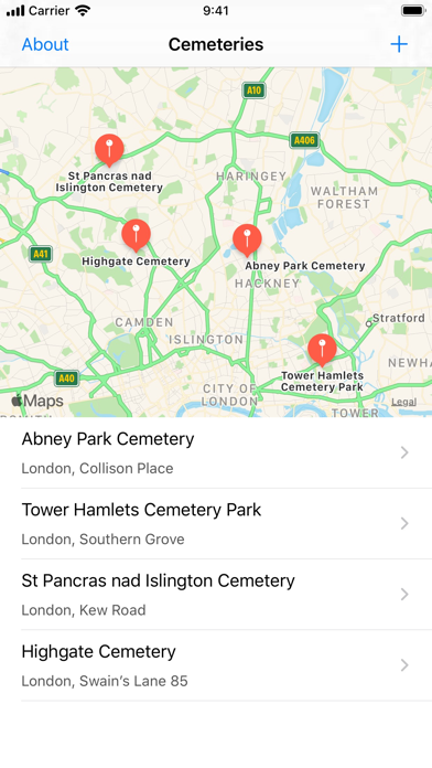 Family Graves Map screenshot 4