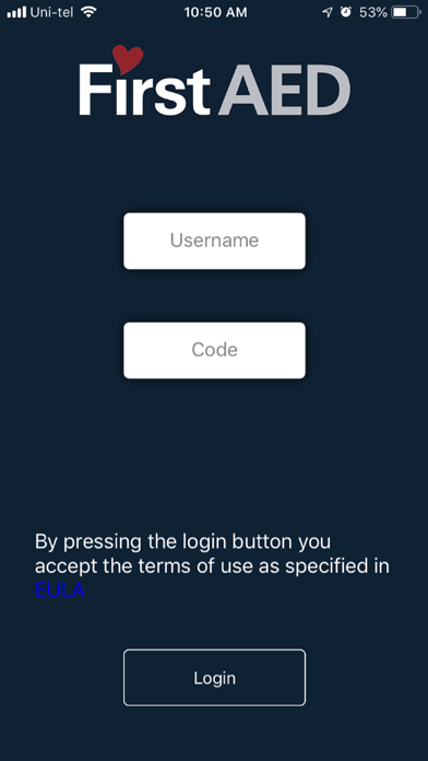 FirstAED screenshot 2