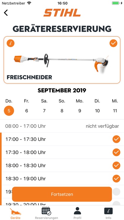 STIHL Tool Sharing