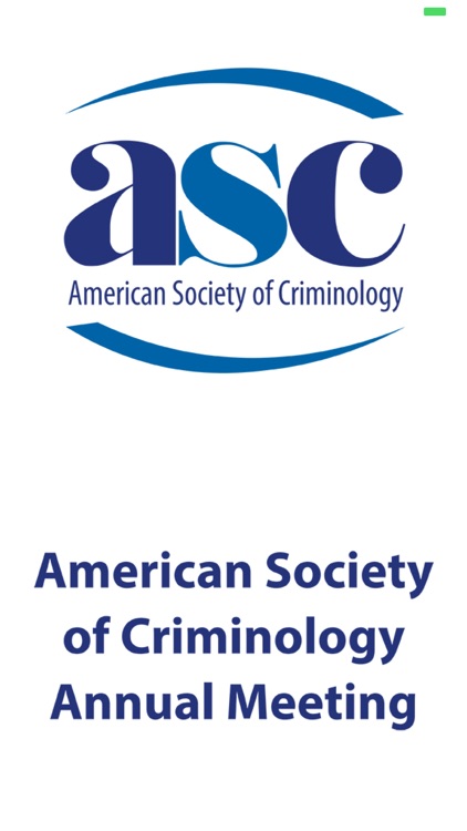 American society of criminologists